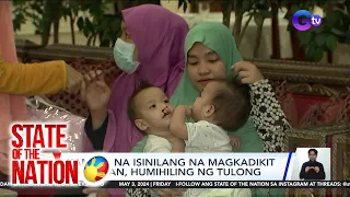 Kambal na isinilang na magkadikit ang tiyan, humihiling ng tulong | SONA