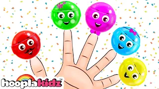 Finger Family Song With Lollipop + Fun Kids Songs By Hooplakidz