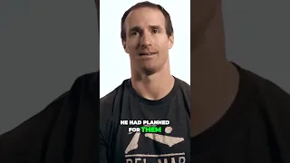 Drew Brees accepts Christ in his heart.