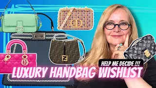 My WISHLIST - HELP ME DECIDE my next LUXURY Designer HANDBAG purchase! ⭐️| #somuchdesignwithhanne