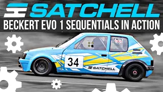 Satchell Engineering - Beckert EVO 1 Sequential Gearbox in Action! (Raw Sounds & Footage)