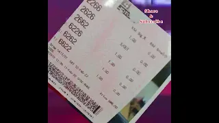 12/02/22 PART2 SPORTS TOTO LUCKY NUMBER TICKET