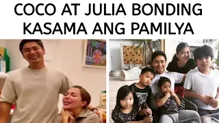 COCO MARTIN AT JULIA MONTES BONDING KASAMA ANG PAMILYA