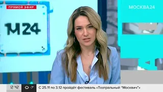 [Москва 24] "Техно": беспилотные фуры с грузом впервые испытали на заснеженных и скользких дорогах