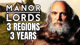 3 REGIONS IN 3 YEARS?! | MANOR LORDS Gameplay Part 2 /w Commentary