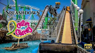 2022 Splashdown Log Flume On Ride 4K POV Castles 'N' Coasters