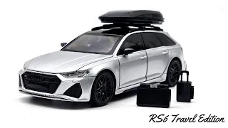 Unboxing | Audi RS6 Diecast Model Silver 1/24 Scale #diecastcars #diecastmodels #cars #hobby