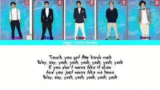 One Direction - Kiss You (Color Coded Lyrics 2024 HD)