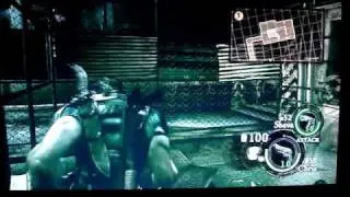 Resident evil 5 - Detonado - Xbox360 - Primeiro Boss - (04)