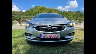 Opel Astra K - prezentare + test consum