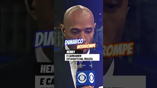 Henry interrotto dal coro di Dima. #fcim #intermilan #calcio #dimarco #derbymilano #inter