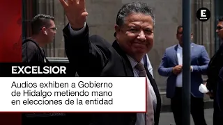 Exhiben audios de Gobierno de Hidalgo en elecciones de la entidad