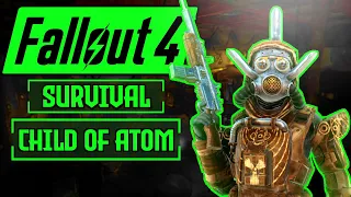 Can I Beat Fallout 4 Survival as a Child of Atom?! | Fallout 4 Survival Challenge! FT. @Rad_King