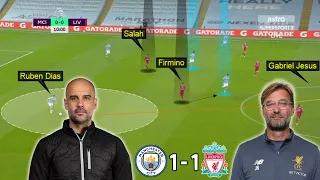 Tactical Battle of Pep Guardiola and Jurgen Klopp | Man City vs Liverpool 1-1 | Tactical Analysis
