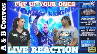 Brock Lesnar welcomes Roman Reigns & The Bloodline 2 Suplex City - LIVE REACTION | Smackdown 10/1/21