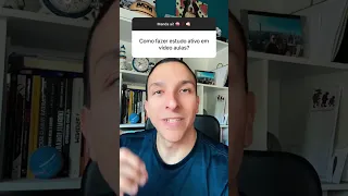 COMO fazer ESTUDO ATIVO por VIDEOAULA? Thiago Pereira - Concursos Públicos 3 Pilares da Aprovação