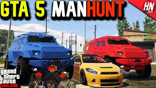 GTA 5 ManHunt! PENUMBRA vs 2 INSURGENTS ft. @gtanpc @twingoplaysgames​