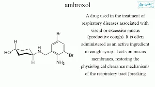 ambroxol (English) - Medical terminology for medical students -