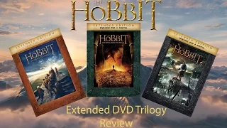 Hobbit Extended DVD Trilogy Unboxing and Review