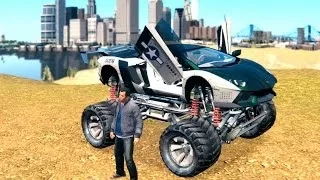 Grand Theft Auto IV - 2012 Lamborghini Aventador [Monster truck] [MOD]