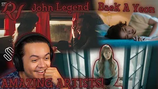 WENDY X 백아연 'The Little Match Girl' MV & WENDY X John Legend 'Written In The Stars' MV | REACTION