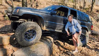 Jeeps and toyota's at gruber orv park