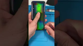 Samsung Galaxy A70 Screen Repair.. Is it Easy? #Shorts