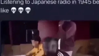 Listening to Japanese radio in 1945 be like 💀💀💀