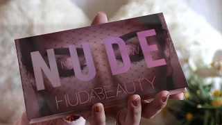 New Nude Huda Beauty Eyeshadow Palette - Unboxing
