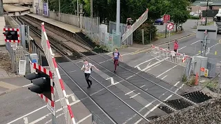 Shocking Misuse at Feltham Level Crossing, London