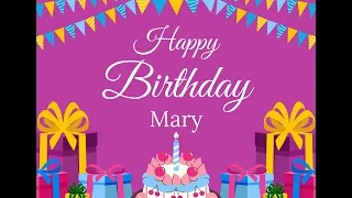 Mary Happy Birthday | Birthday Songs with name | Birthday Reel |Janamdin | Janmdin | #Ad4beloved