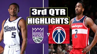 Washington Wizards vs Sacramento Kings 3rd QTR GAME HIGHLIGHTS | March 21 | 2024 NBA Season