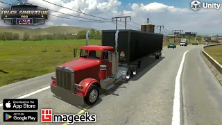 Truck Simulator PRO USA - Game Launched But Glitches?? Android Gameplay