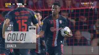 Goal | Golo Banza: Marítimo 1-(1) SC Braga (Liga 22/23 #20)