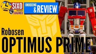 UNBOXING & REVIEW: Transformers Robosen Flagship self-transforming Optimus Prime