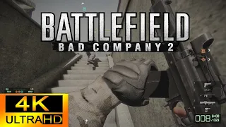 Battlefield: Bad Company 2 Multiplayer Gameplay - Arica Harbor Conquest | 4K 60FPS