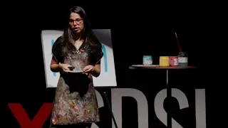 How My Art Went Viral and I Became a Full-Time Artist | Amanda Oleander | TEDxSDSU