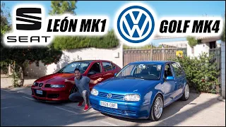 ¡¡ VOLKSWAGEN GOLF MK4 vs SEAT LEÓN MK1 !! ¿POR QUÉ COMPRARLOS? | Supercars of Mike