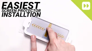 The easiest screen protector to installation?! Olixar  Easy Fit Glass Screen Protector