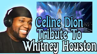 Celine Dion - the Greatest Love Of All (Tribute To Whitney Houston ) Reaction
