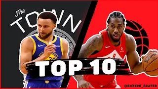 TOP10 лучших моментов финала НБА 2019 года | Raptors vs. Warriors