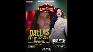 Nora Fatehi Live in Dallas March 8, 2023