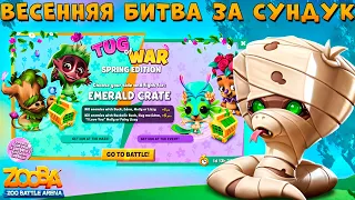 SPRING BATTLE FOR THE EMERALD CHEST!!! MUMMY SNAKE IRIS - ZOOBA