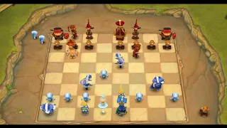 Toon Clash Chess Android Game Play |  Non stop attack queen l Pt 2 | Master Level