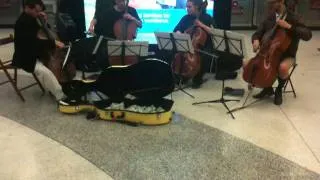 BART Music: Cello Quartet Plays Beautiful Version of Nothing Else Matters by Metallica