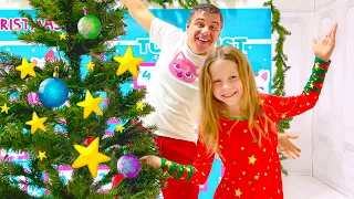Nastya y papá - Cuentos navideños para niños