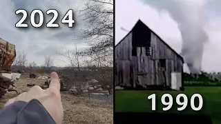 I Visited the Albion, IL Tornado Farm from June 2, 1990!