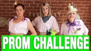 PROM CHALLENGE ft. HANNAH & MAMRIE // Grace Helbig