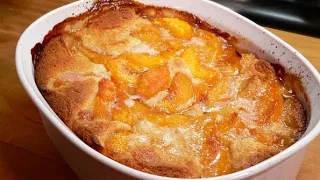 southern peach cobbler #peachcobbler #peaches