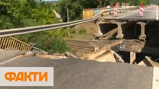 Обвал моста под Харьковом: причины, подозреваемые и что им грозит